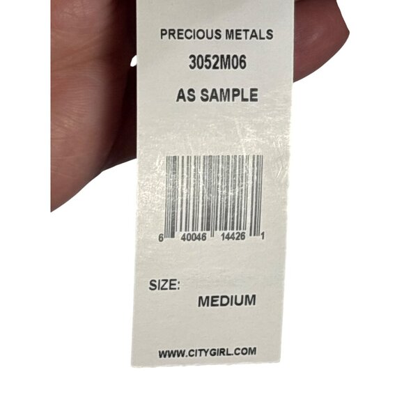 Y2K City Girl By Nancy Bolen Animal Print Sheer Button Front Top Velvet Collar L - Picture 7 of 7